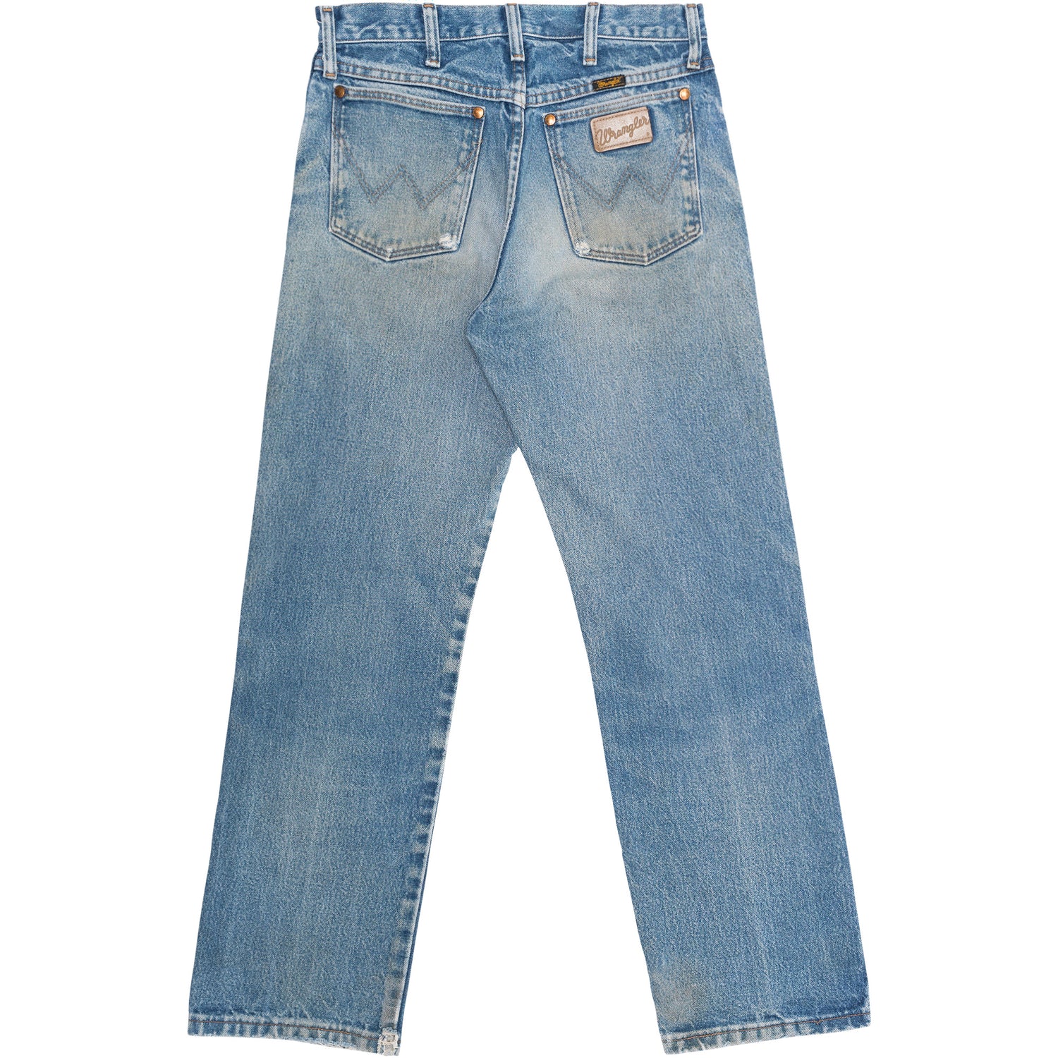 VINTAGE WRANGLER JEANS - DIRTY KNEE WORK JEANS - ALL SIZES