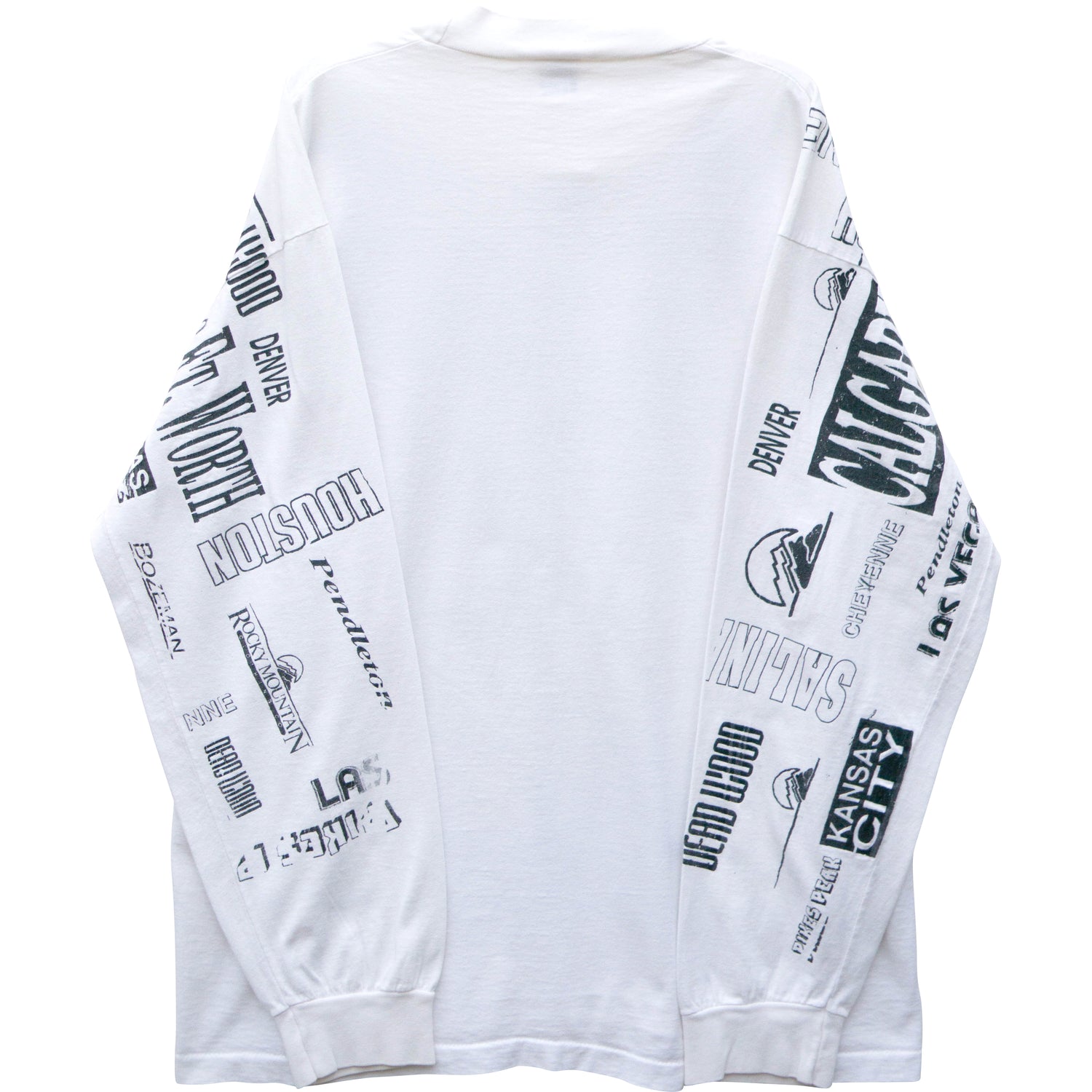 VINTAGE RODEO MOCK NECK L/S TEE