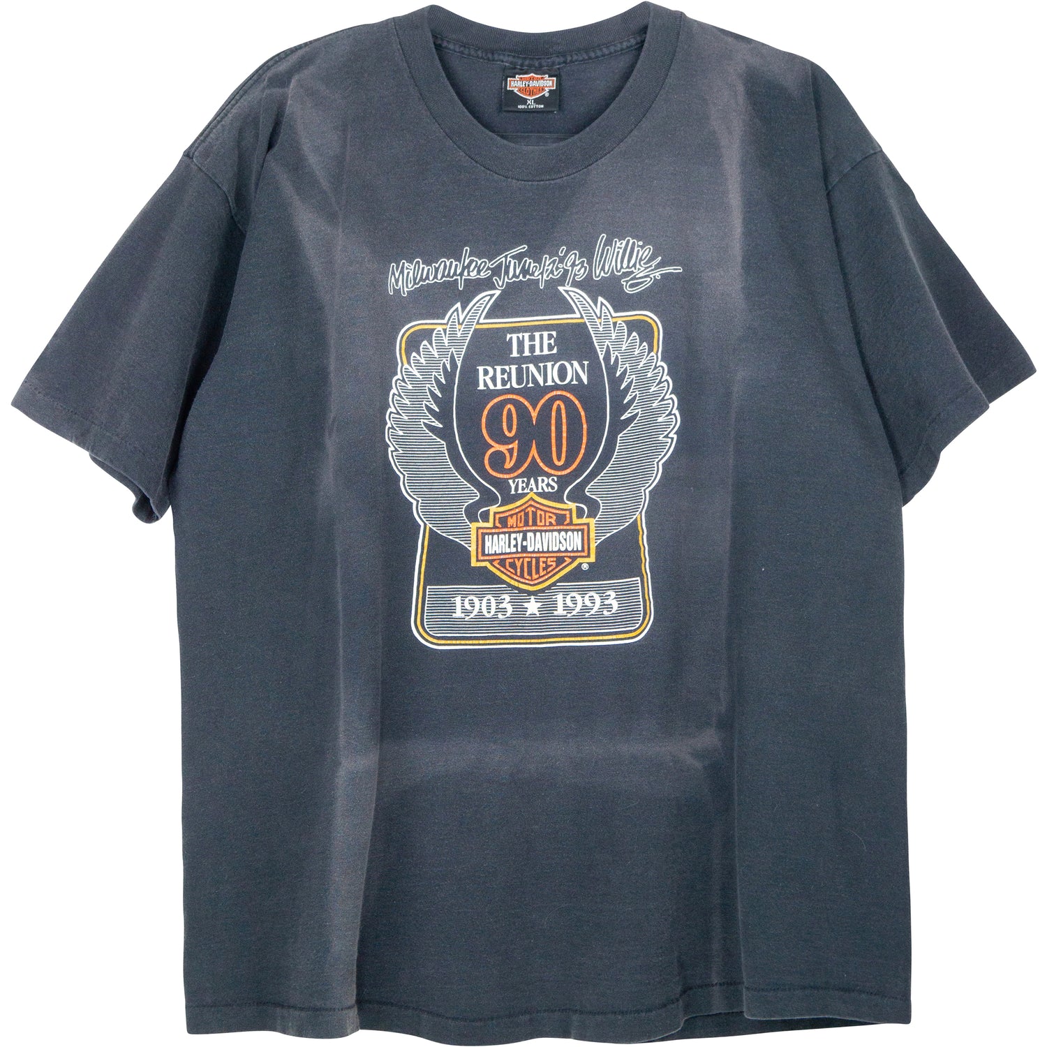 VINTAGE SUN FADED HARLEY TEE