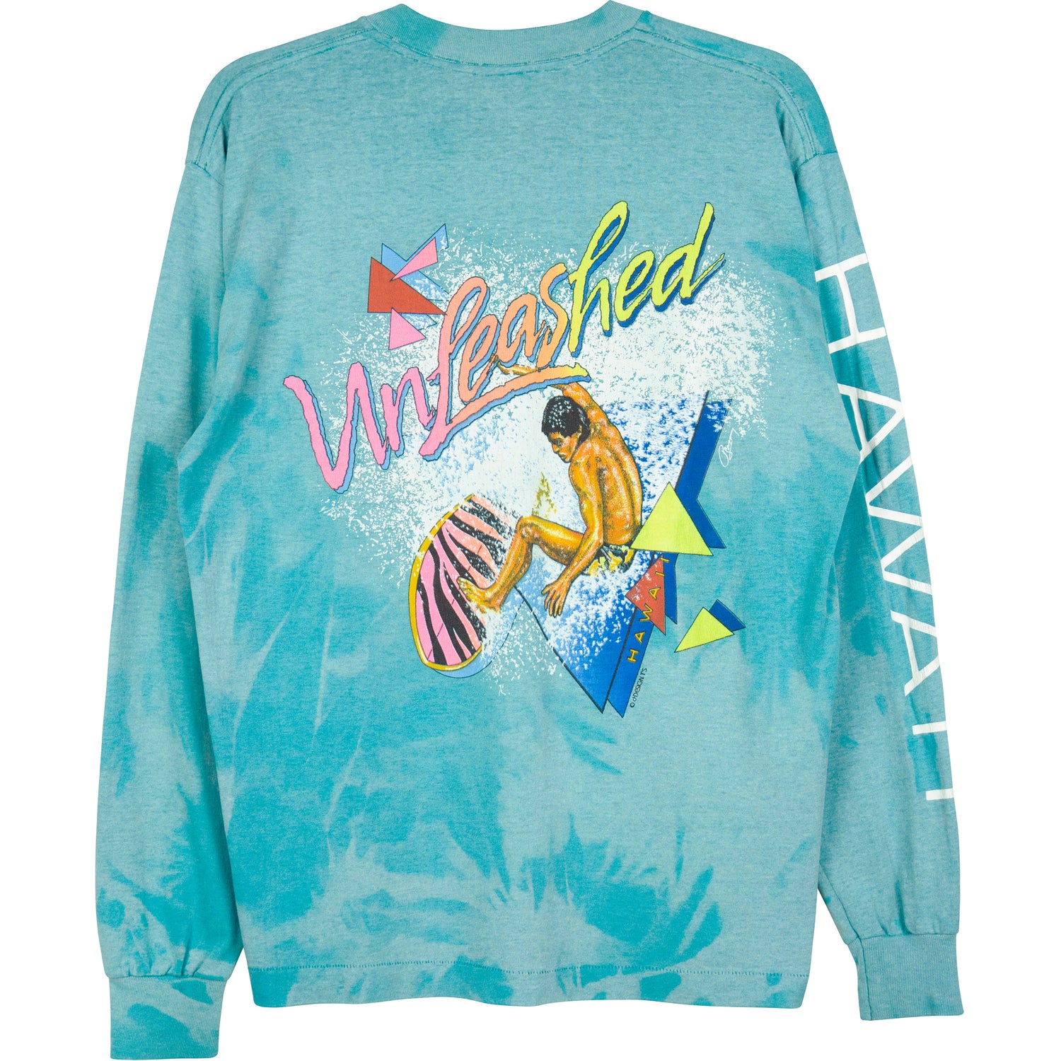 VINTAGE UNLEASHED HAWAII LONG SLEEVE TEE