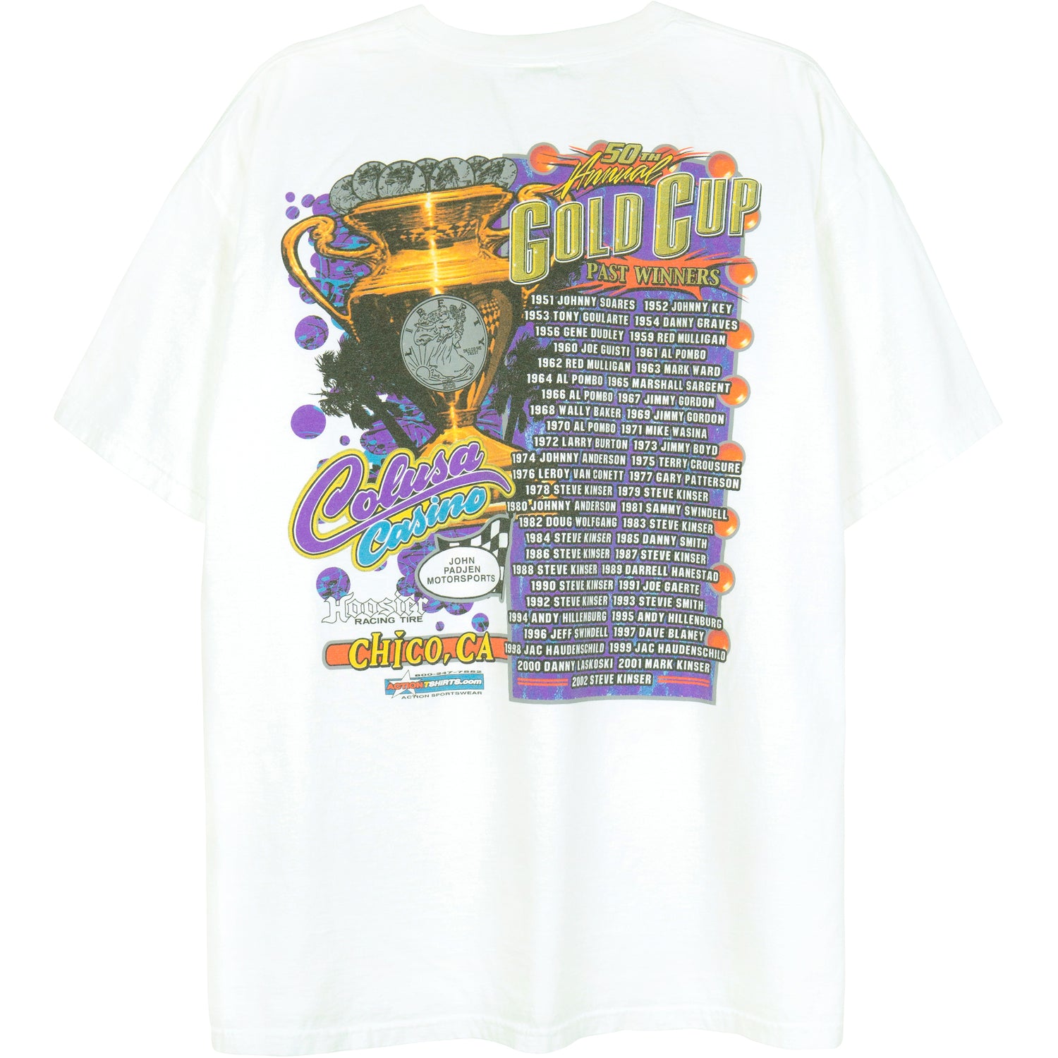 VINTAGE GOLD CUP SPEEDWAY TEE