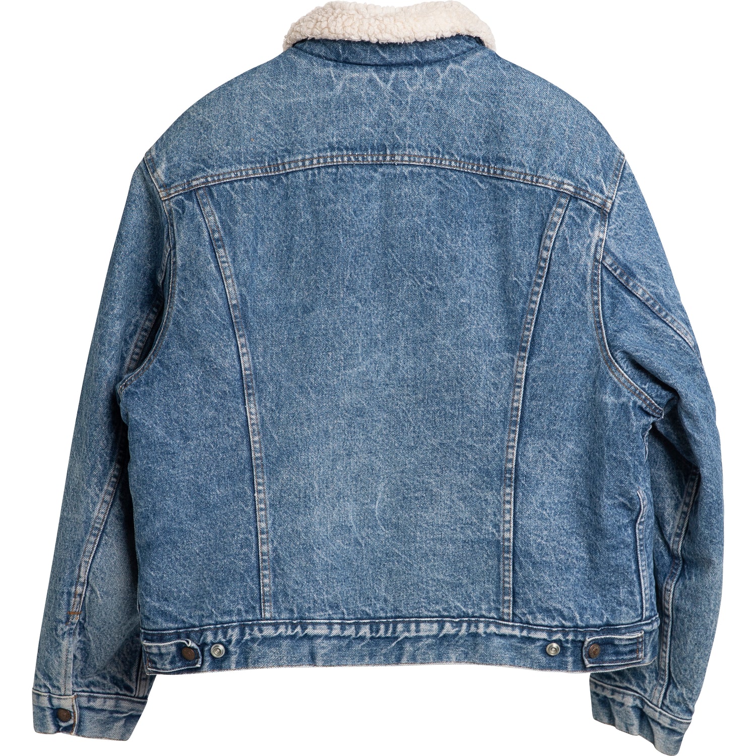 VINTAGE LEVI'S SHERPA DENIM JACKET