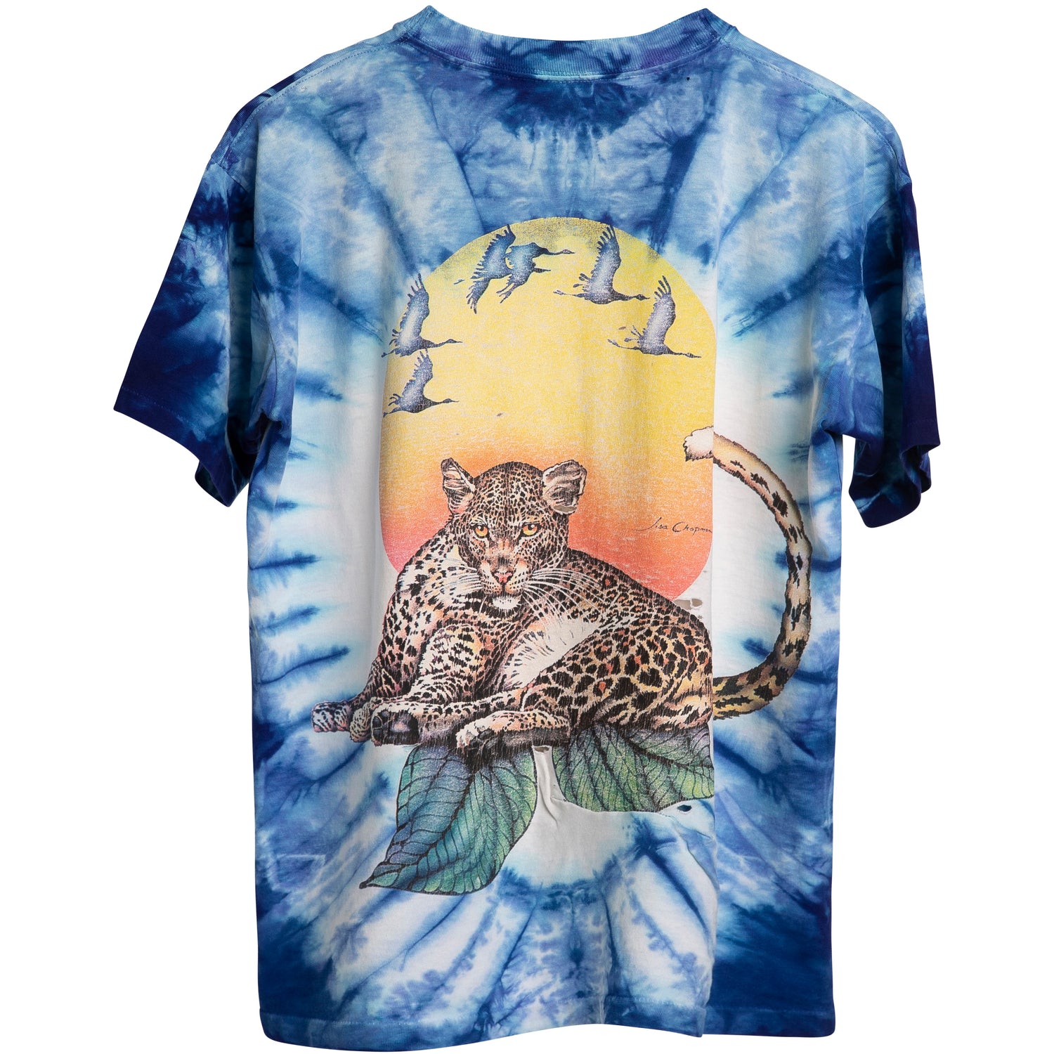 VINTAGE TIE DYE TIGER TEE