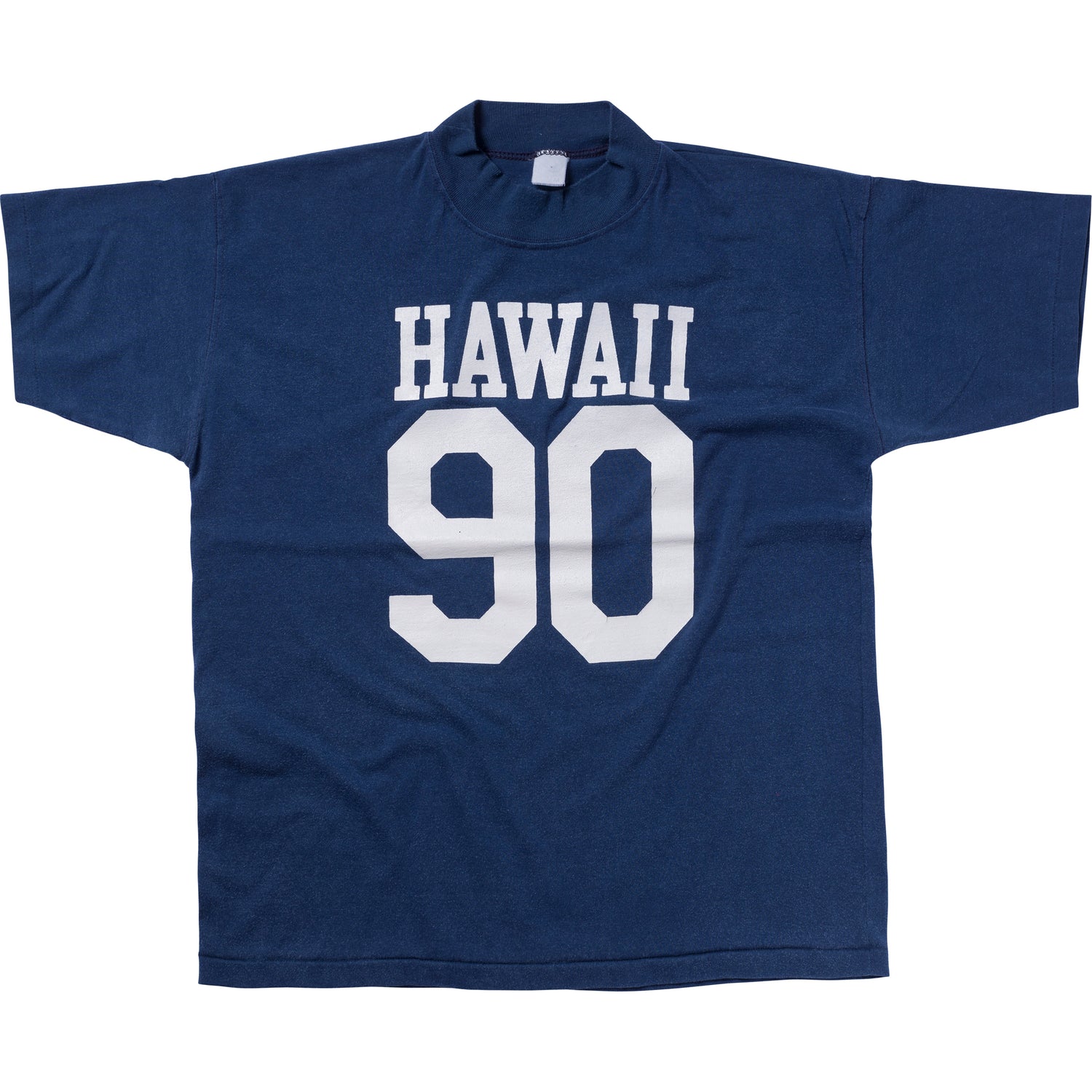 VINTAGE MOCK NECK HAWAII TOURIST TEE