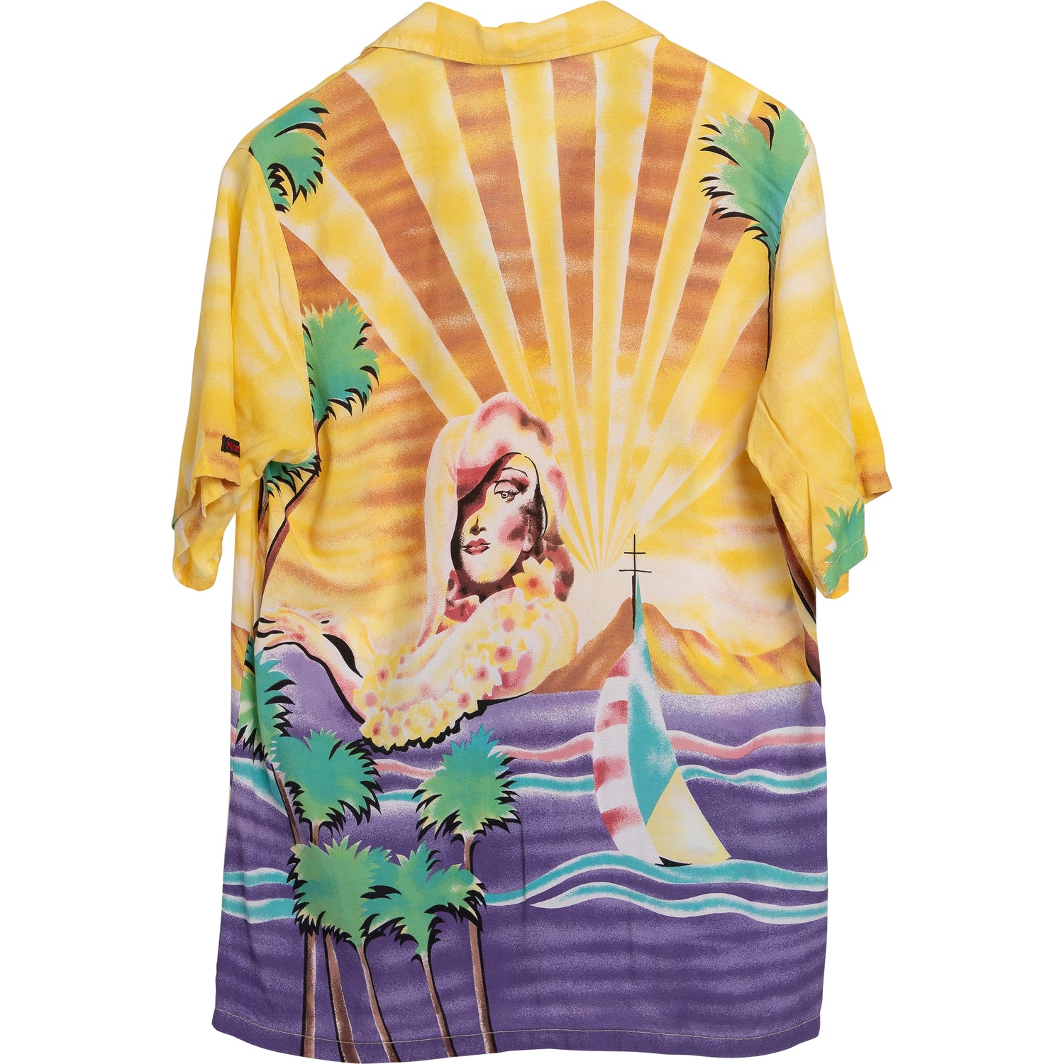VINTAGE PIN UP HAWAIIAN SHIRT
