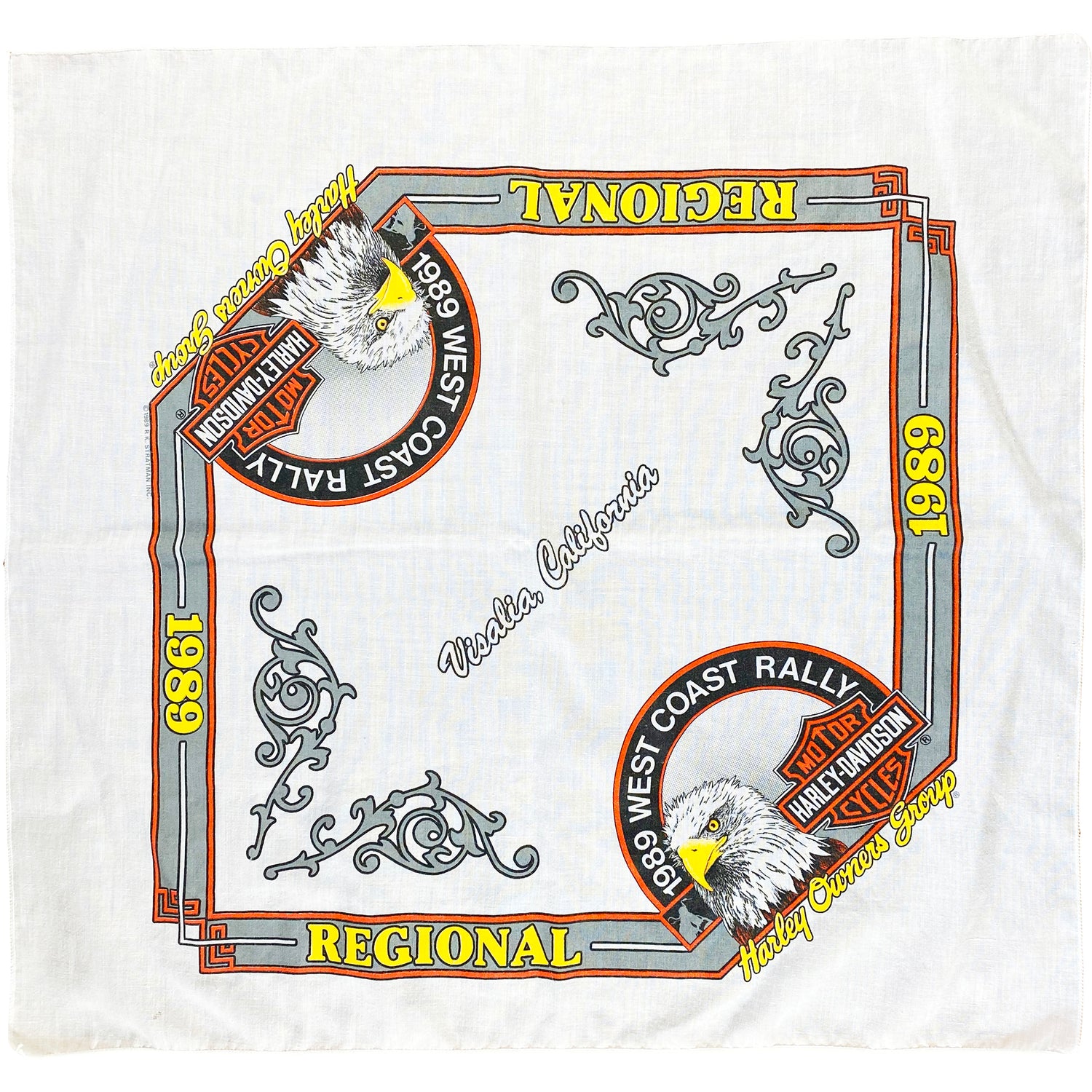 VINTAGE HARLEY DAVIDSON BANDANA
