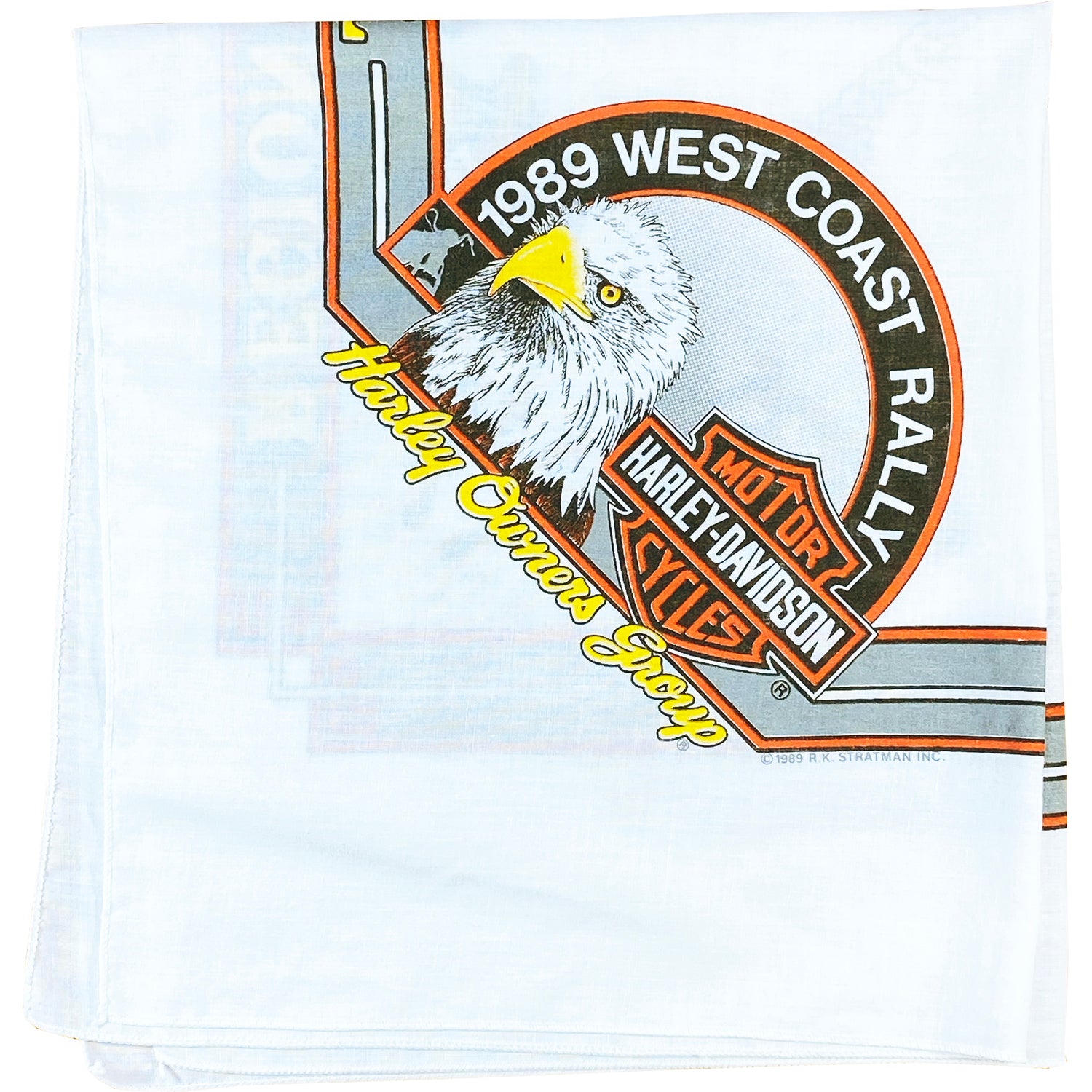 VINTAGE HARLEY DAVIDSON BANDANA