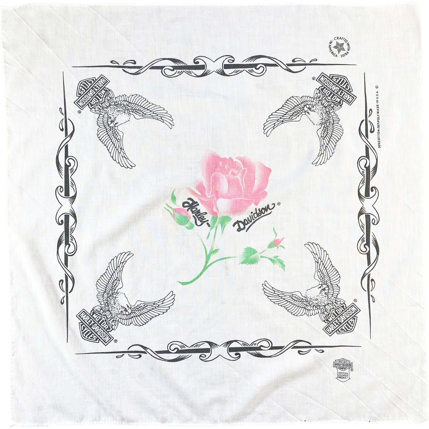 VINTAGE HARLEY DAVIDSON BANDANA