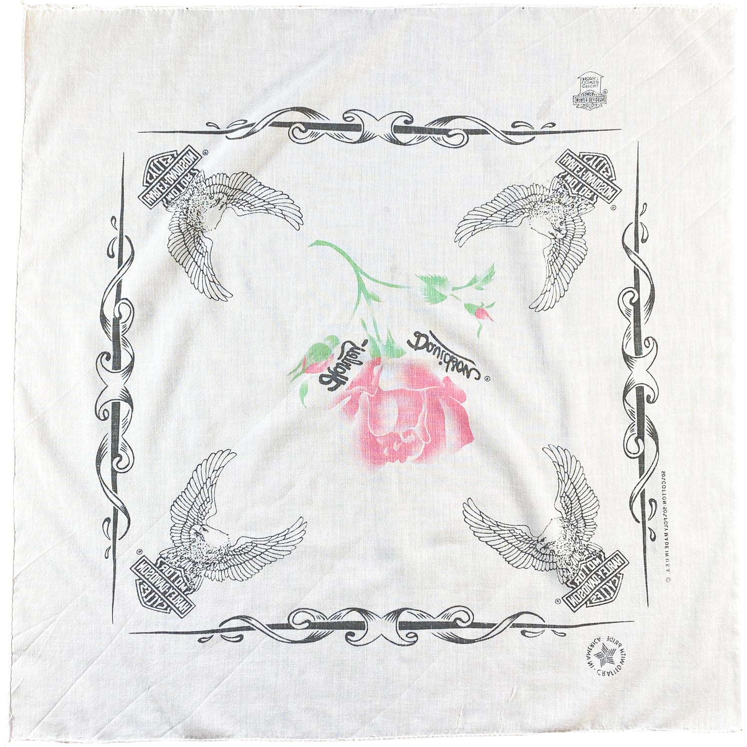 VINTAGE HARLEY DAVIDSON BANDANA