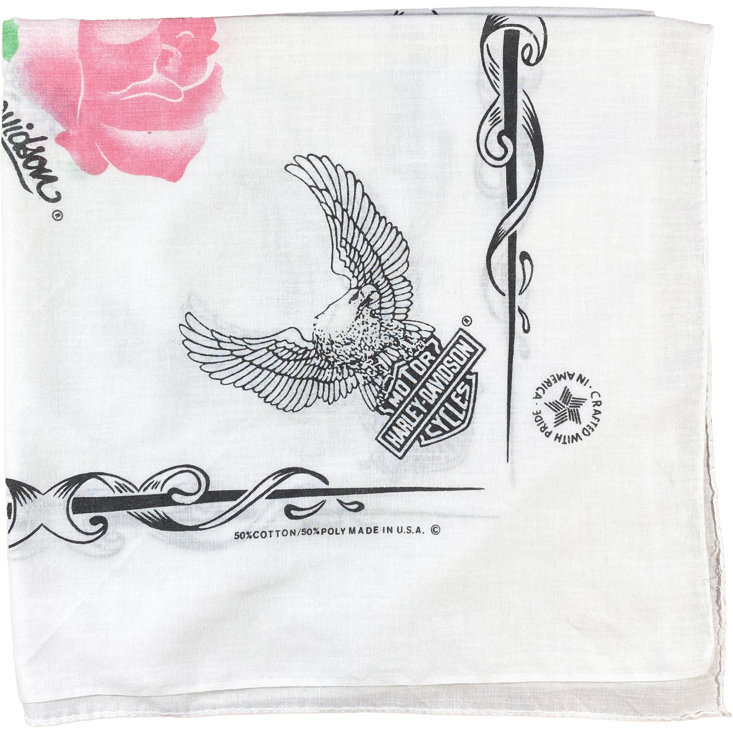 VINTAGE HARLEY DAVIDSON BANDANA